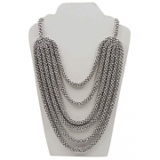 Beaded Multistrand Necklace