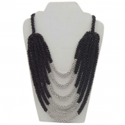 Beaded Multistrand Necklace