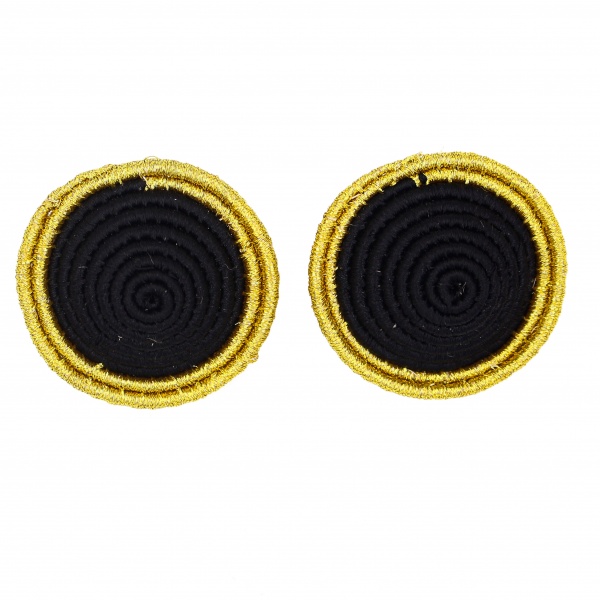 Woven Hat Studs Earrings-Inzuki Designs