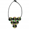 Woven Pyramid Necklace-Inzuki Designs